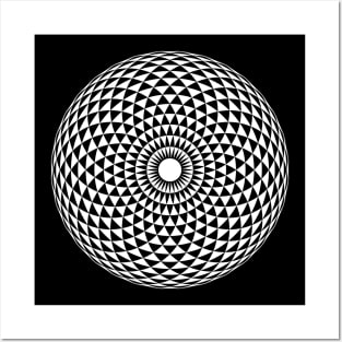 Geometric Eye Posters and Art